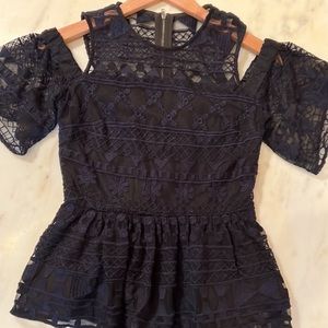 NWOT Parker Lace Blouse